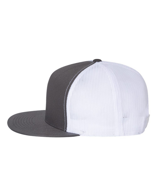 Flat Brim Snap Back With HTV Logo