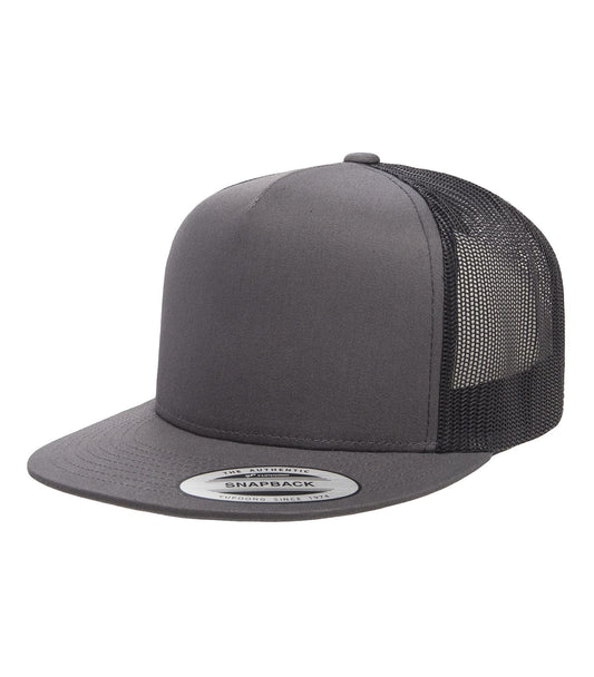 Flat Brim Snap Back With HTV Logo