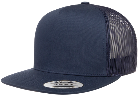 Flat Brim Snap Back With HTV Logo
