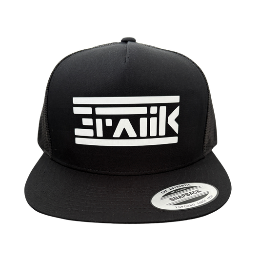 Flat Brim Snap Back With HTV Logo