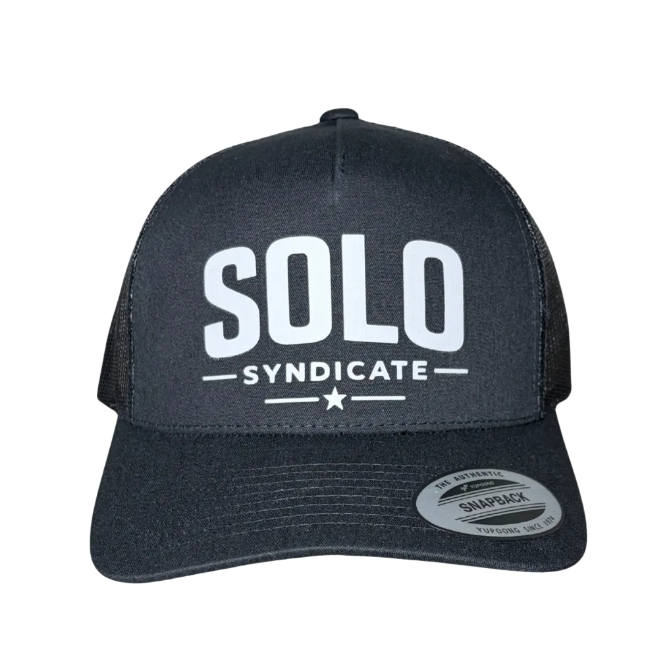 Solo Syndicate Permacurv® Visor Snap Back With HTV Logo
