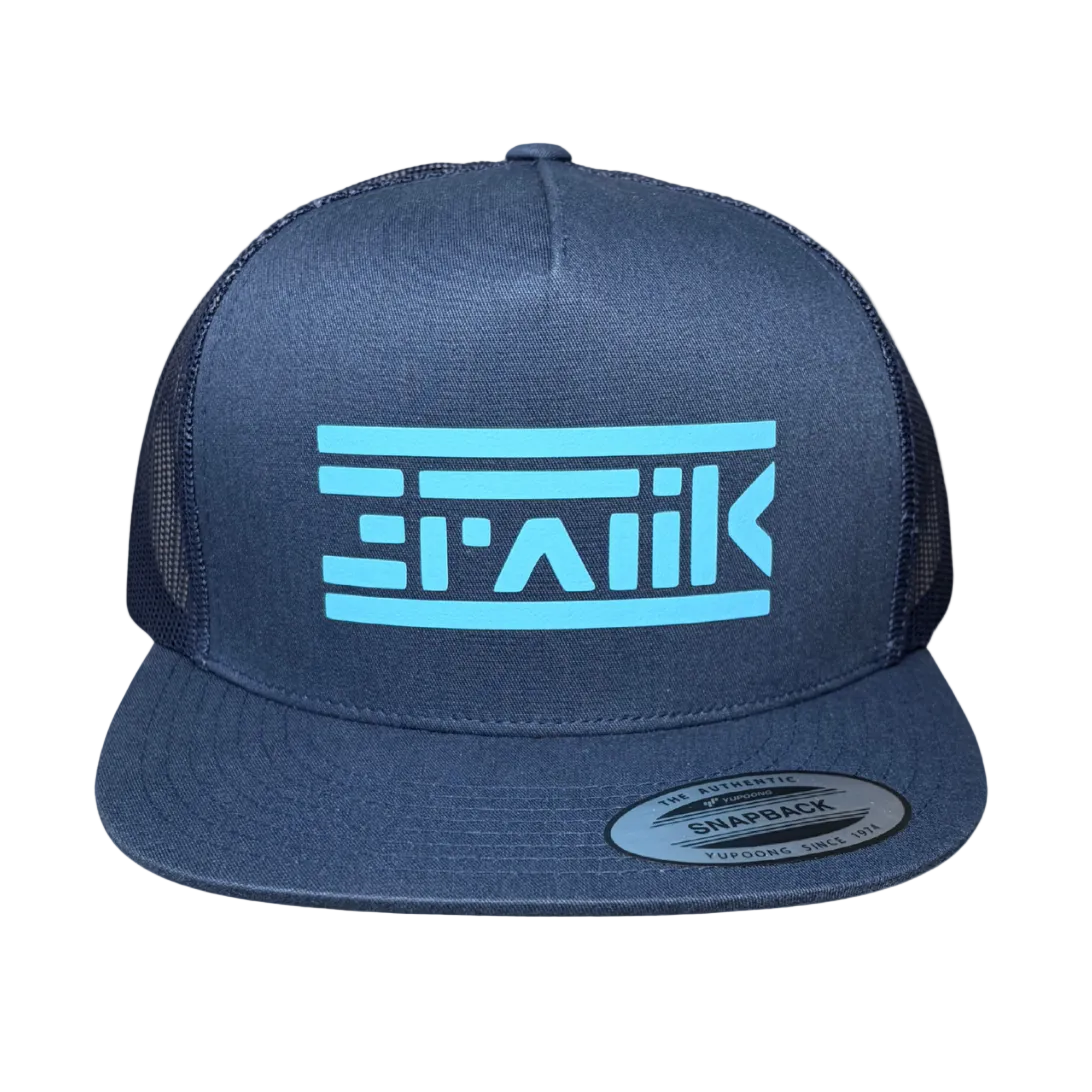 Flat Brim Snap Back With HTV Logo