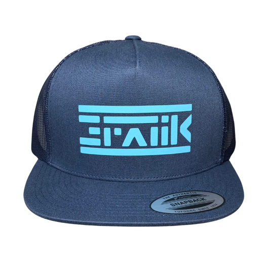 Flat Brim Snap Back With HTV Logo