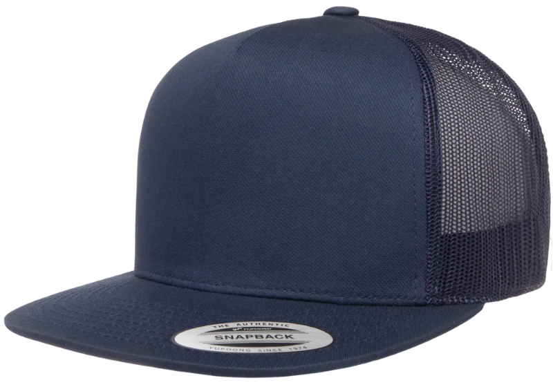 Solo Syndicate Flat Brim Snap Back With HTV Logo